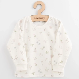 Kinder-Baumwollshirt mit langen Ärmeln New Baby Kindergarten Blümchen