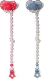 fopspeen met clip voor BABY born en Baby Annabell poppen (2 designs)