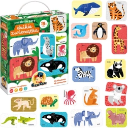 CzuCzu puzzle d’association – animaux sauvages