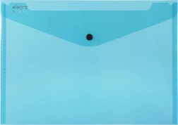 Documentenmap met drukknoop A4 ELECTRA, donkergroen