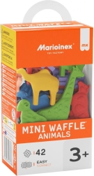 Jeu de construction créatif Mini Waffle Animaux 42 pièces