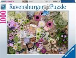 puzzle 1000 pièces – magnifiques fleurs RAVENSBURGER