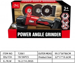 Meuleuse interactive pour enfants 3+ avec disque sécurisé et trois disques interchangeables