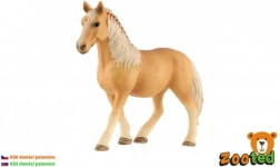 Realistisch model van een palomino paard van kunststof