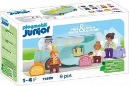 playmobil junior toeristenbus met figuren