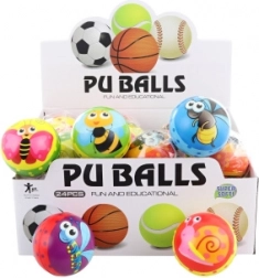 Moussebal met insectenmotief 7 cm