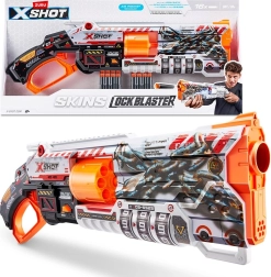 X-Shot Skins Lock blaster with a rotating drum
