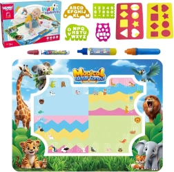 Woopie watertekenmat Safari – letters en cijfers