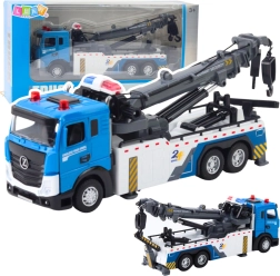 Kids’ tow truck with extendable arm, lights and sounds