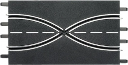 kruising baan 2 stuks voor CARRERA EVOLUTION, DIGITAL 132 en DIGITAL 124