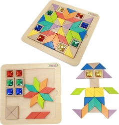Masterkidz Mozaïek Tangram Montessori Leren over Vormen en Kleuren