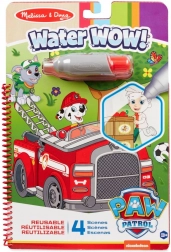 Magisch waterkleurboek PAW PATROL – kleurplaten met waterpen, 19 × 28 cm, 4 bladen