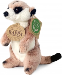 Rappa plush standing meerkat 14 cm eco-friendly