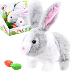 Interactive plush bunny with carrot – Bunny
