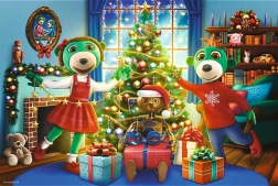 Puzzel met Treflíki in de winter