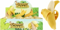 Knijpbare banaan antistress-speelgoed 14 cm