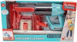 Draadloze speelgoedsteelstofzuiger op batterijen