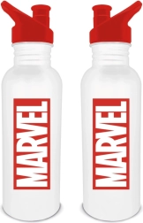 Bouteille en acier inoxydable avec logo Marvel