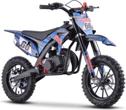 Gasoline mini dirt bike 49 cc Tiger – blue