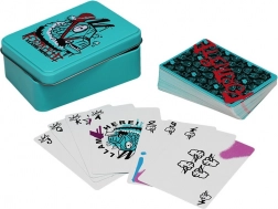 Fortnite speelkaarten in een blikbox