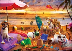 Puzzle Educa Dogs on the Beach 1000 Pieces