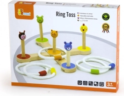 VIGA houten spel ringen gooien op dieren