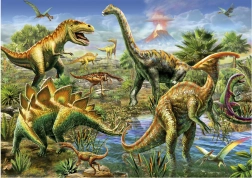 Puzzle Jurassic Playground 500 Pieces EDUCA