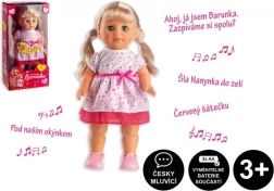 Pop Barunka lopend en zingend in het Tsjechisch 42 cm