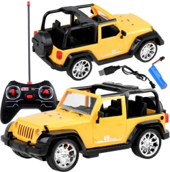 RC terreinwagen op afstandsbediening 1:16 – geel