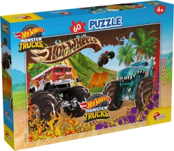 HOT WHEELS Puzzle 50x35cm 60 pieces