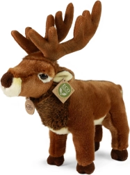 Cerf en peluche éco-responsable 34 cm