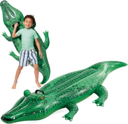 Opblaasbare krokodil voor in het water INTEX