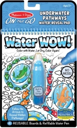 Water Wow! waterkleurboek zoek de weg – onder water