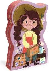 Djeco puzzle Mia and the Wacky Train – 36 pieces