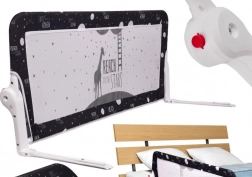 opklapbaar veiligheidsbedhek 200 cm – zwart