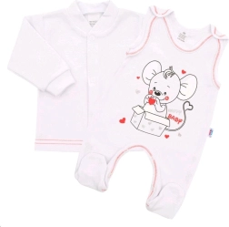 Baby set New Baby Mouse white 80 (9–12 months)