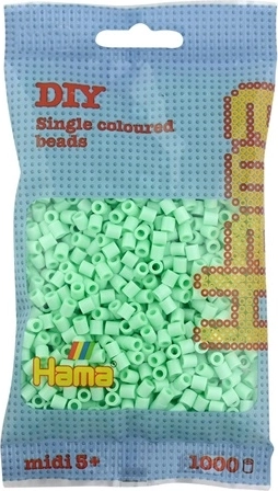 Hama Midi iron-on beads, mint, 1000 pcs