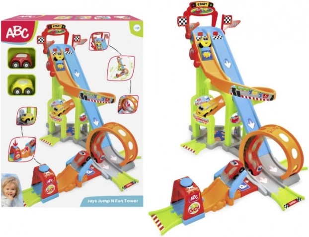 Mega Jump car track