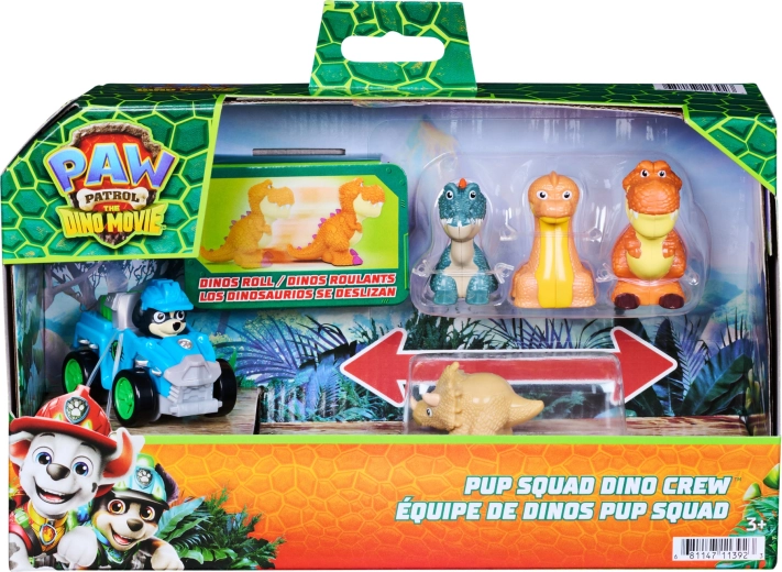Pup Squad Dino Crew-set in originele verpakking