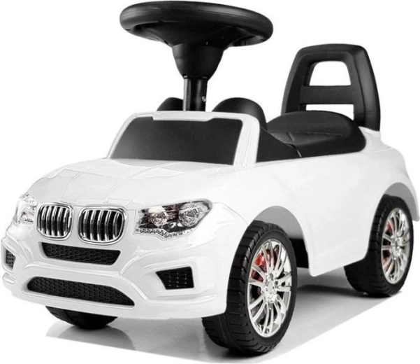 Kids’ Ride-On SuperCar with sound – white