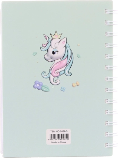 Spiral binding for comfortable writing