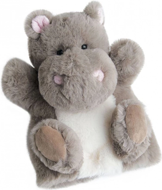 Hippopotamus Plush Puppet by Histoire d'Ours