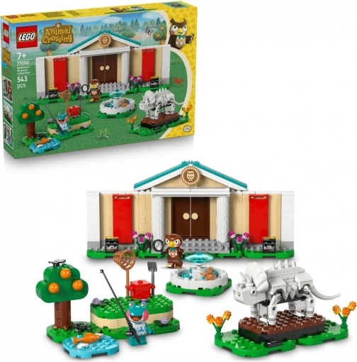 LEGO Animal Crossing Blathers and Museum Collection Building Set