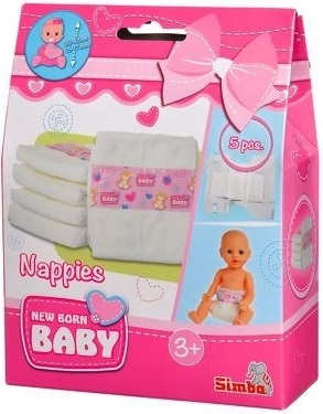 Simba 5 diapers for a newborn doll