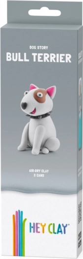 Modelleerklei Hey Clay Bullterriër