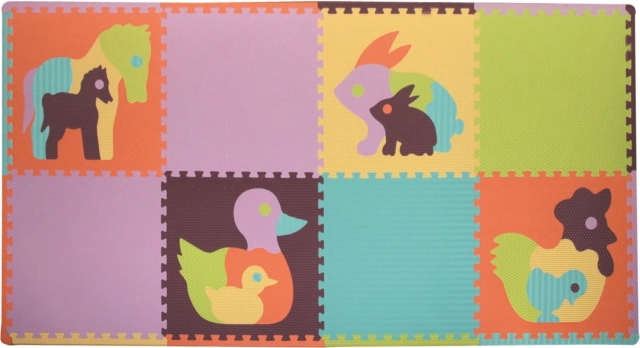 Puzzle en mousse Animaux avec bordures