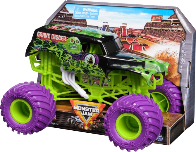 Metal body with iconic Grave Digger graphics