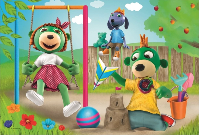 Puzzle Treflíci: Spaß im Garten 100 Teile