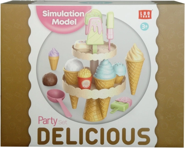 IJsen dessertset voor kinderen