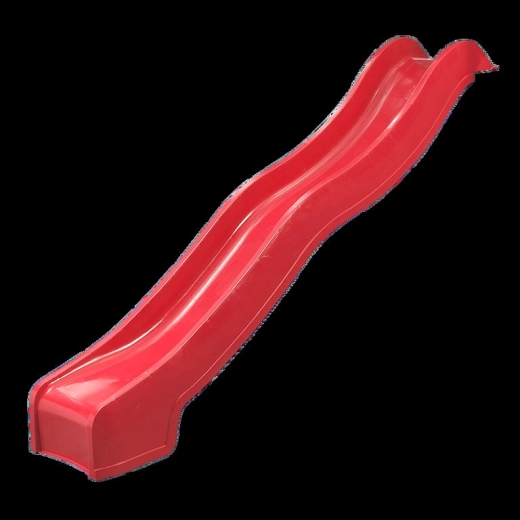 Children’s slide with water connection, red, 3 m